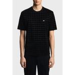 Emporio Armani Tamamı Logolu Regular Fit Bisiklet Yaka T Shirt Erkek T SHİRT EM005343 AF10017 FC307