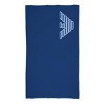 Emporio Armani Unisex Towel Beachwear el havlusu plaj kıyafeti, Sodalit Mavisi, Tek Beden