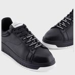 Emporio Armani X4X264 XN001 K001 Siyah Erkek Ayakkabı
