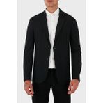Emporio Armani Yırtmaçlı Slim Fit Mono Yaka Mikro Dokuma Ceket Erkek Ceket EM000142 TE11109 UC001 - 48 - Siyah