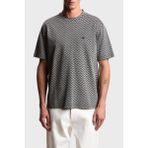 Emporio Armani Yün Karışımlı Kaşmir Örme Detaylı Regular Fit T Shirt Erkek T Shirt EM005546 AF25181 F1009 - Gri