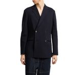 Emporio Armani Yün Karışımlı Regular Fit Kruvaze Yaka Blazer Ceket Erkek CEKET EM002428 AF19441 UB118