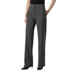Emporio Armani Yün Karışımlı Regular Fit Yüksek Bel Geniş Paça Pantolon Bayan PANTOLON EW002046 TE15608 O8002
