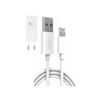 Emporıumood Lg Stylus 2 Plus Hızlı Şarj Aleti 18W 3 A Micro USB Set - Beyaz