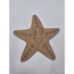 Empressco 10 Adet Sevimli Deniz Yıldızı Ahşap Boyama Seti, 15X15 Cm, Dış Mekan ve Etkinlikler Için - Seçenek 1 - Ahşap - Ceviz