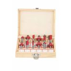 Empressco 12 Parça Freze Uç Takımı Ahşap Oyma Ağaç Delme Çantalı Set 8 mm