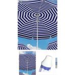 Empressco 2 Metre Eğilebilir Plaj Şemsiyesi, 10 Telli, Renkli ve Hafif Tasarım - 1 m - Ahşap