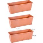 Empressco 3 Adet Kemer Balkon Saksı 11 Litre /50CM Uzunluk 18,5cm En