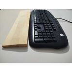 Empressco Ahşap Bilek Desteği, 44 Cm, 104 Tuş Klavye Için, Şık ve Konforlu Tasarım - Seçenek 1 - 1BW-Beyaz