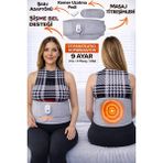 Empressco Ayarlı Isıtmalı ve Titreşimli Şişme Bel Masaj Kemeri - 0 - Siyah