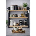 Empressco Bambus Home Mini Kahve Köşesi Mutfak Tezgah Üstü Ahşap Organizer 3 Raflı Banyo Mutfak Düzenleyici - Fiyatı, Yorumları - Almond Cream