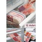 Empressco Bayev 12 Adet 4 Bölmeli Öğünlük Et Sebze Mini Saklama Kabı Dondurulmuş Kıyma Tavuk Buzluk Organizer - Fiyatı, Yorumları - Ahşap Rengi - Seçenek 1