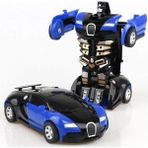 Empressco Beyaz 1:32 Robot Dönüşebilen Çek Bırak Araba - Seçenek 1 - 1BW-Beyaz