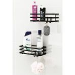 Empressco Bino Banyo Düzenleyici Şampuanlık Sabunluk 2 Li Set Lamalı Yapışkanlı 4 Askılı Duş Rafı Organizer - Fiyatı, Yorumları - Ahşap Rengi - Seçenek 1