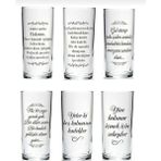 Empressco Blackbonds 6 Lı Karışık Rakı Bardağı - Fiyatı, Yorumları - Seçenek 1 - Ahşap Rengi