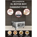 Empressco Büyük Boy Metalik Çok Fonksiyonlu Fırın 2000W, Lahmacun, Pide, Pizza, Et, Tavuk, Balık - Altın