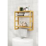 Empressco Digithome Bambu Mini 8 Form Organizer Mutfak ve Banyo Düzenleyici Askılı Duvar Rafı Havluluk DB-0028 - Fiyatı, Yorumları - Ahşap - Seçenek 1