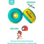 Empressco Elvense Çocuklara Özel Set Yüzme Kolluğu (10-30 Kg) Su Geçirmez Silikon Bone Taşıma Çantası Tamir Kiti Pompa - Fiyatı, Yorumları - Altın - 0 - 12 Ay