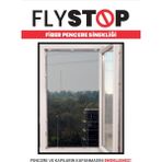 Empressco Flystop Aparatlı Tül Pencere Sinekliği, Ölçü Seçenekleriyle Güvenle Kullanım - 001-Renkli - Seçenek 1