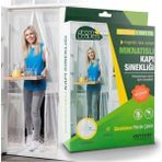 Empressco Greenleaves Beyaz Mıknatıslı Kapı Sinekliği 60X210 Cm, Kolay Takım - 001-Renkli - Seçenek 1