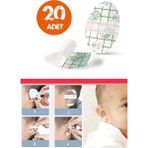 Empressco Hombak 20 ‘li Bebek Çocuk Kulak Için Su Geçirmez Bant Duş Kuaför Havuz Yüzme Kulak Koruyucu - Fiyatı, Yorumları - Altın