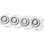 Empressco Ikea Premium Ürün Kaliteli Üretim Dayanıklı Kullanışlı Kullanımı Kolay 4 Adet Cam Baharat Kavanozu - Fiyatı, Yorumları - Ahşap - 1 lt