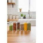 Empressco Junibeliw 6 Adet 40ML Geniş Ağız Masaüstü Mini Baharatlık Kavanoz Ginger Shot Cam Şişe Metal Kapaklı 6X40ML - Fiyatı, Yorumları - Altın - 1 - 1,3 lt