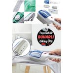 Empressco Kırışıklık Giderici Güçlü Buharlı Ütü Fırçası, Pratik ve Hızlı Kullanım - 1BW-Beyaz