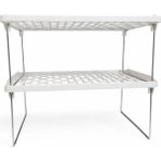 Empressco Kitchen Line Modern Mutfak Rafı – Metal Ayaklı Çok Amaçlı Organizer 2 Adet - Fiyatı, Yorumları - Ahşap Rengi - Seçenek 1