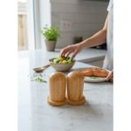 Empressco Kitchenboost Bambu Standlı Tuzluk Biberlik - 3 Parça Masa Üstü Tuzluk Biberlik - Fiyatı, Yorumları - Ahşap - 1 lt