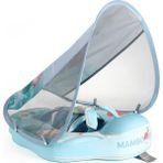 Empressco Mambobaby Yüzme Simidi - Mavi Flamingo, Emniyetli, Gölgelikli ve Ayak Destekli - Fiyatı, Yorumları - --