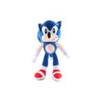 Empressco Mavi Sonic Boom Arkadaşları Büyük Boy Kirpi Sonic Figür Peluş Oyuncak 27 cm