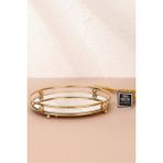 Empressco Mba Decor Metal Bending Art Misket Gold Tepsi Organizer Kahve Yanı Servis Sunumluk Hediyelik Dekorasyon Organizer Parlak Siyah - Fiyatı, Yorumları