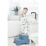 Empressco Meleni Baby Kaydırmaz Çocuk Taburesi - Çift Basamaklı Banyo Lavabo Merdiven Yükseltici Bebek Basamağı Mavi - Fiyatı, Yorumları - Altın