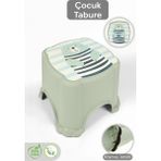 Empressco Meleni Baby Kaydırmaz Tabanlı Çocuk Taburesi - Figürlü Banyo Lavabo Yükseltici Tabure - Yeşil - Fiyatı, Yorumları - Altın