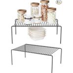 Empressco Metalay 2 Li Dolap Içi Düzenleyici Organizer Tezgah Banyo Tabak Bardak Mutfak Banyo Düzenleme - Fiyatı, Yorumları - Ahşap Rengi - Seçenek 1