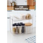 Empressco Metsar Home 2 Katlı Mutfak Tezgah Üstü Organizer,baharatlık,bardaklık, Yağdanlık Düzenleyici - Fiyatı, Yorumları - Almond Cream