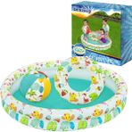 Empressco Mıncır Toys Su Dostları Desenli Çocuk Havuzu Seti | Ø122 x 20 cm Şişme Çocuk Havuzu - Fiyatı, Yorumları - Altın - 0 - 12 Ay