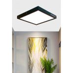 Empressco Modern Metal Kasa 20X20 LED Panel Aydınlatma, Şık ve Şık Tasarım - Seçenek 1 - Ahşap