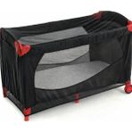 Empressco Morbebe Siyah Park Yatak Sinekliği Koruyucu Tül, Bebek Beşiği Güvenle Koruyun - Seçenek 1 - 80 x 130 cm