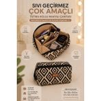 Empressco Morbebe Su Geçirmez Bavul Içi Düzenleyici Çok Bölmeli Seyahat Çantası Organizer Makyaj Düzenleme Çantası Bej - Fiyatı, Yorumları - Ahşap Rengi - Seçenek 1