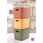 Empressco Mowo Home 20 Lt Mix Dolap Içi Düzenleyici Kapaklı Kutu, Dekoratif Saklama Kutusu, Sepet, Organizer, Oyuncak - Fiyatı, Yorumları - Seçenek 1 - Ahşap