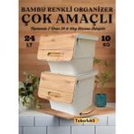 Empressco Nextbuy 24 Lt Bambu Renk Organizer Çok Amaçlı Kutu Tekerlekli Patates Sebze Soğanlık Kutusu Oyuncak Sepeti - Fiyatı, Yorumları - Seçenek 1 - Ahşap