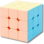 Empressco Pastel Renk Rubik Küp 3X3X3 Zeka Oyunu Eğlence ve Beceriyi Artırır - Seçenek 1