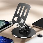Empressco Popidima Yüksek Kalite Metal 360 Dönebilen Ayarlanabilir Telefon ve Tablet Tutucu Masa Üstü Standı Siyah - Fiyatı, Yorumları - Seçenek 1 - 14Y-Mavi