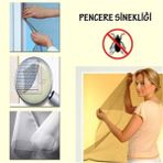 Empressco Portatif Çift Kanat Cam Sineklik, Haşere ve Sinek Koruma, Yapışkanlı Çam - 001-Renkli - Seçenek 1
