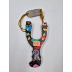 Empressco Renkli Ahşap Sapan Batikli, 18 Cm, Eğlenceli ve Dayanıklı Oyuncak - Seçenek 1 - Açık Bej