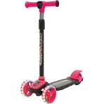 Empressco Renkli LED Işıklı 3 Tekerlekli Yükseklik Ayarlı Scooter Kızlar Için - Ahşap - Seçenek 1