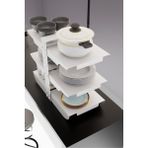 Empressco Risingmaber Beyaz Tencere Tava Düzenleyici Mutfak Organizeri Çok Amaçlı 3 Katlı Organizer Raf(Ikili Set) MT102B - Fiyatı, Yorumları - Almond Cream