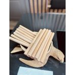 Empressco Ritim Çubuğu 15 Çift, 25 Cm, Kahverengi, Çok Amaçlı ve Dayanaklı Set - Seçenek 1 - Ahşap - Ceviz